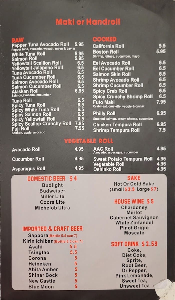 Menu Wako Japanese Cuisine-8