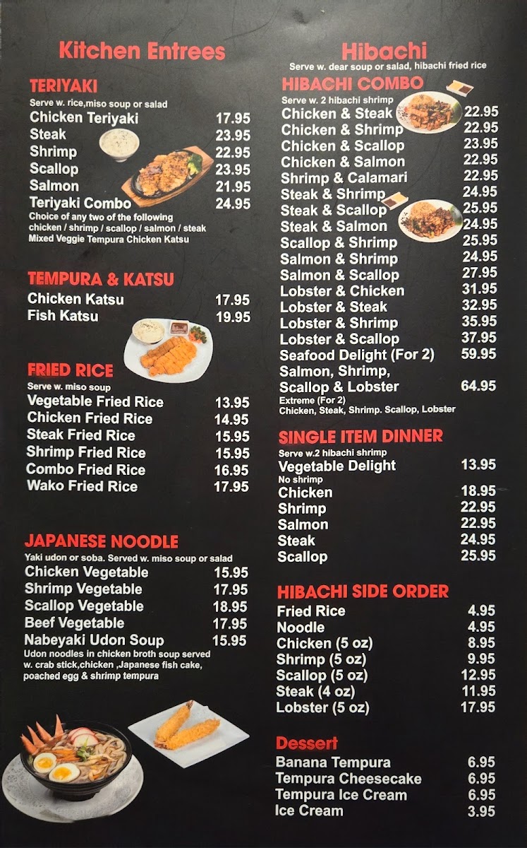 Menu Wako Japanese Cuisine-9