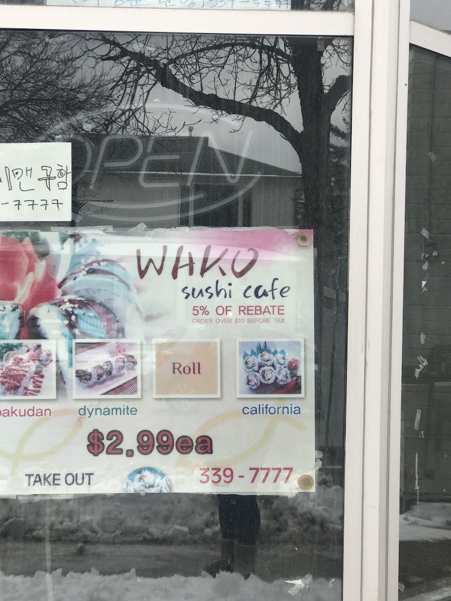 Menu Wako Sushi Cafe-9