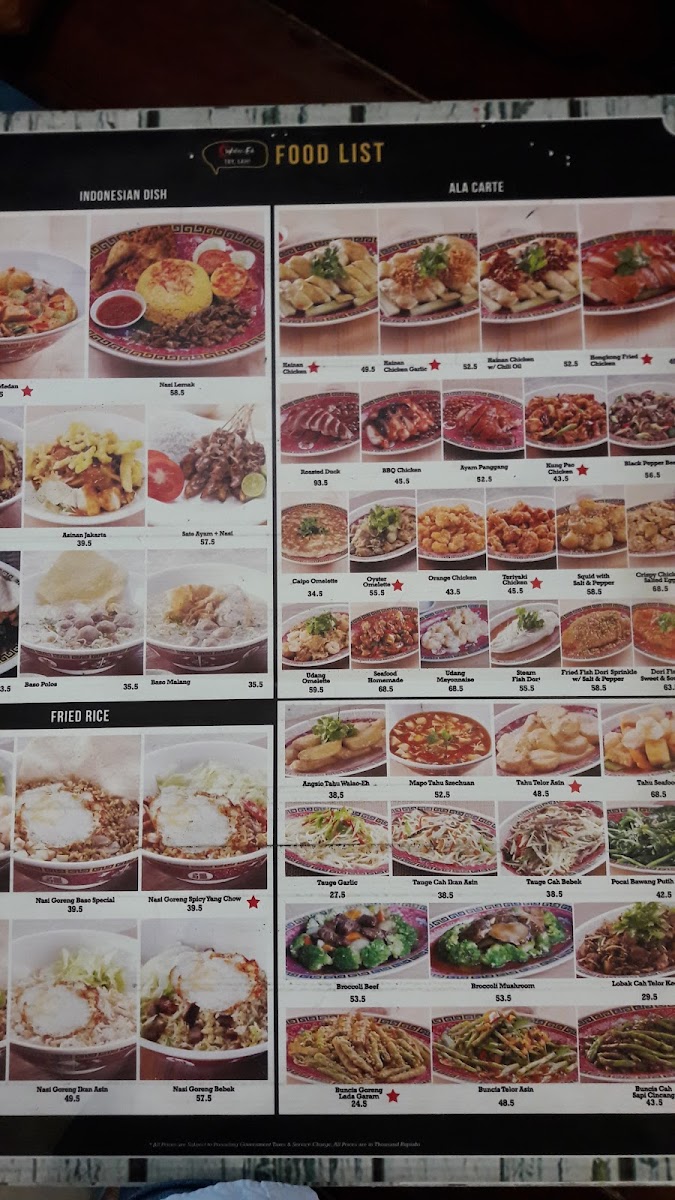 Menu Walao-Eh Restaurant-8