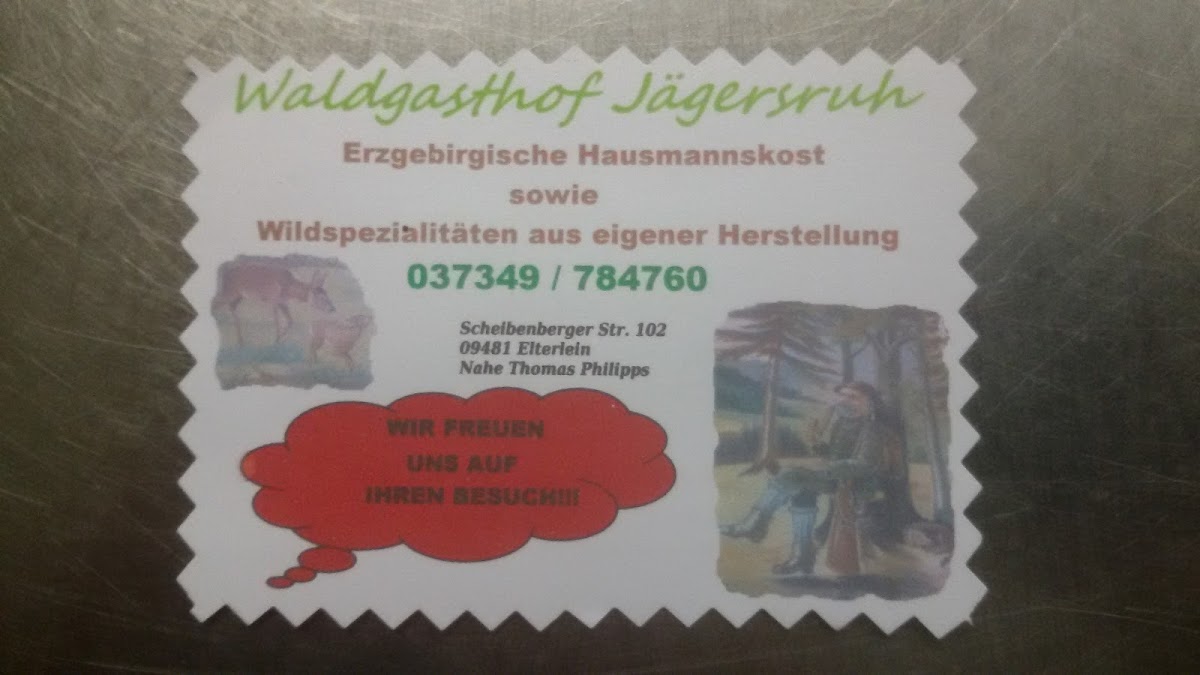 Menu Waldgasthof Jägersruh-5