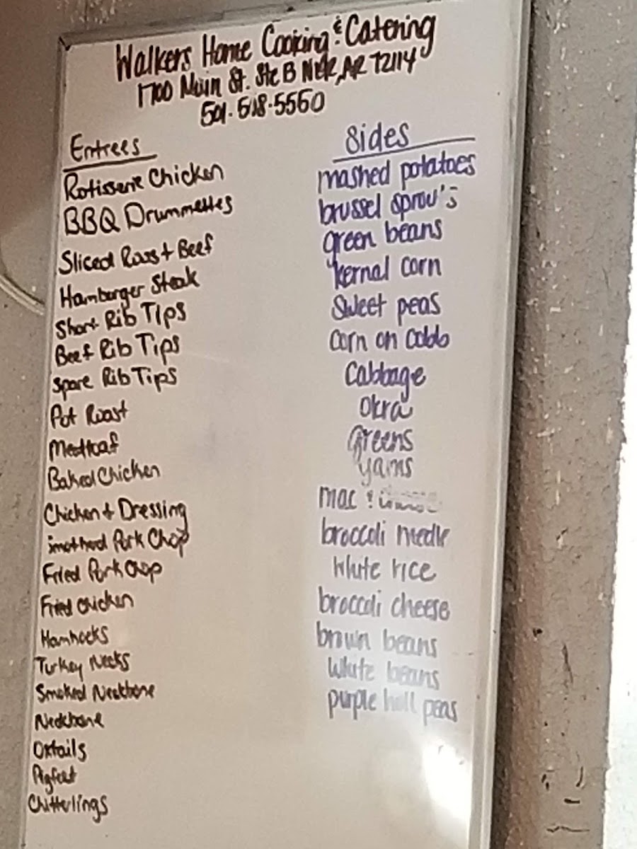 Menu Walker's Restaurant-2