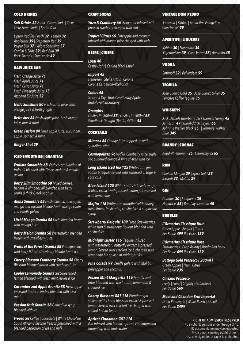 Menu Walnut Grove-1