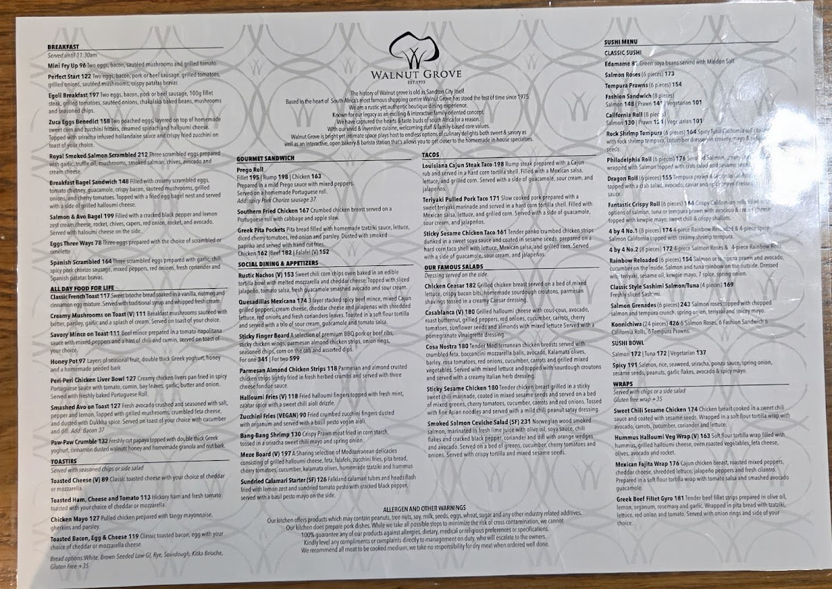 Menu Walnut Grove-6