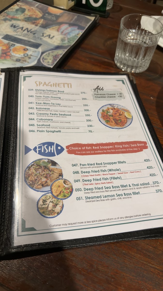 Menu Wang Sai Beach Bar-10