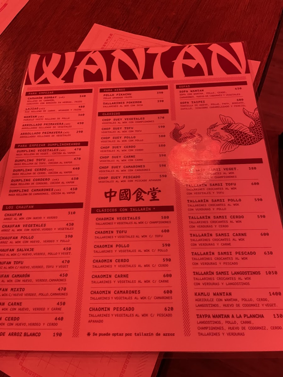 Menu Wantan Punta Carretas-4