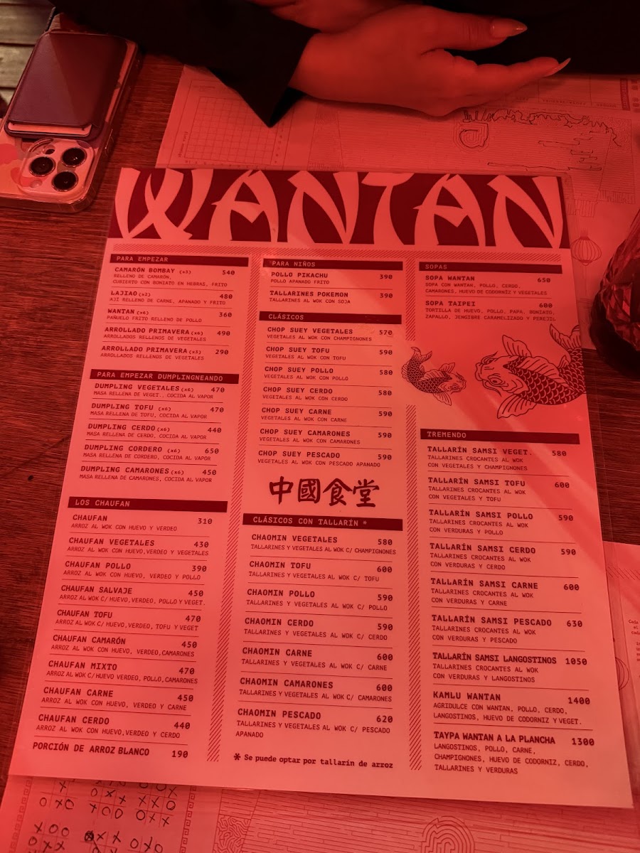 Menu Wantan Punta Carretas-5
