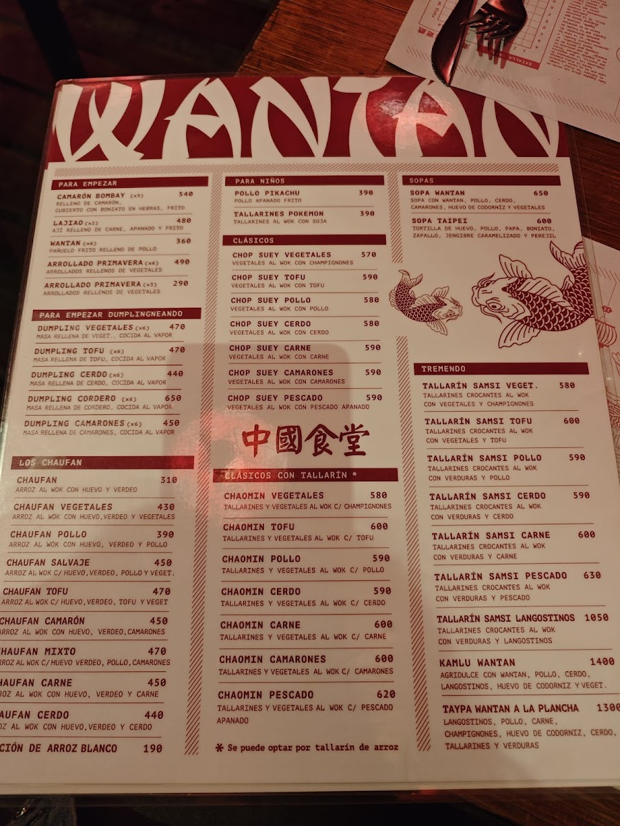 Menu Wantan Punta Carretas-6