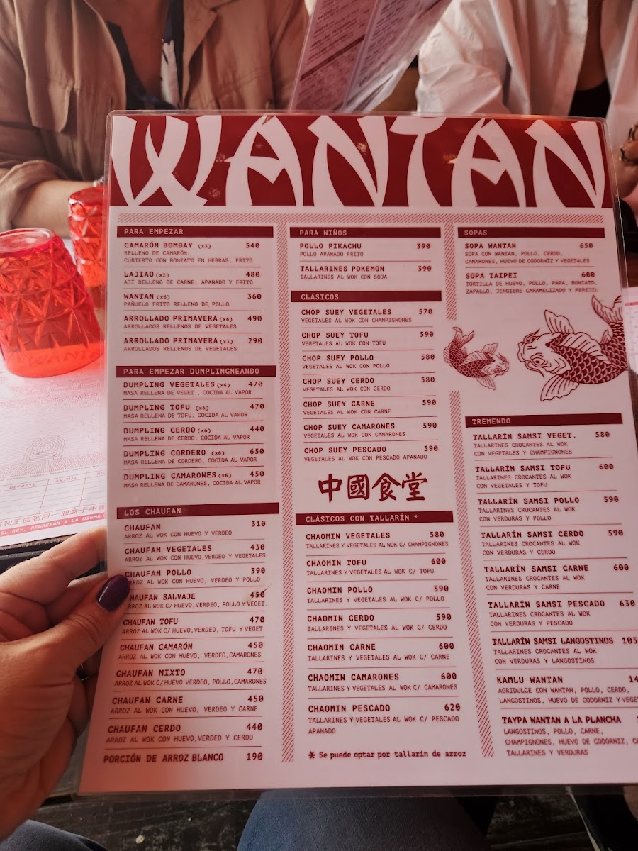 Menu Wantan Punta Carretas-9