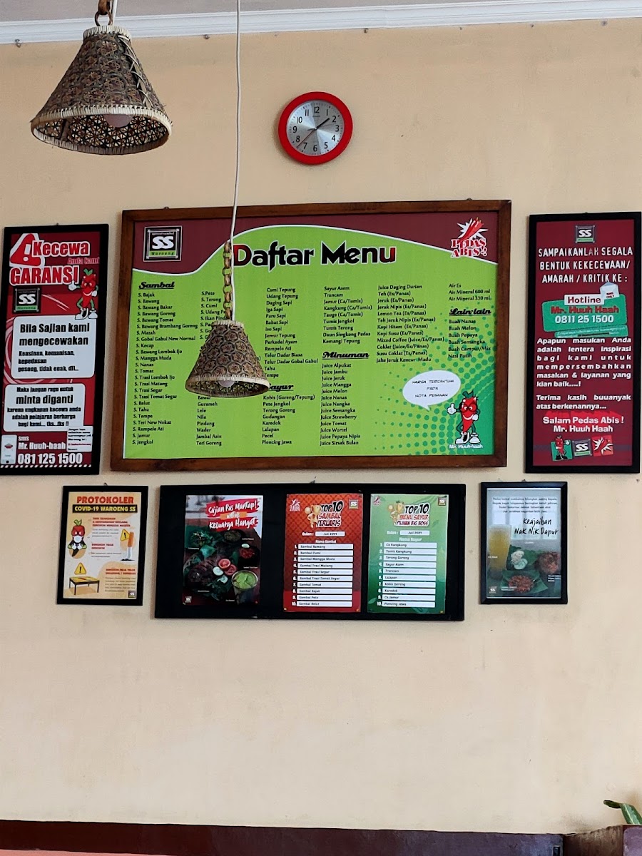 Menu Waroeng Special Sambal 'ss' Ambarketawang-4