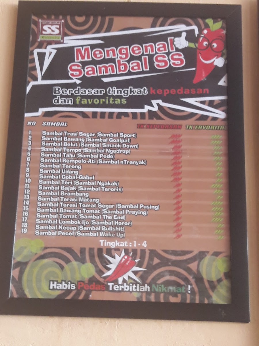 Menu Waroeng Spesial Sambal 'ss' Teuku Umar-8