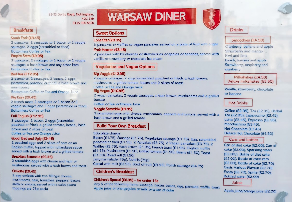 Menu Warsaw Diner-3