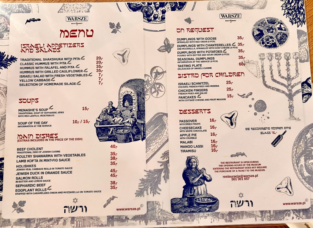 Menu Warsze By Bracia Wiśniewscy-1