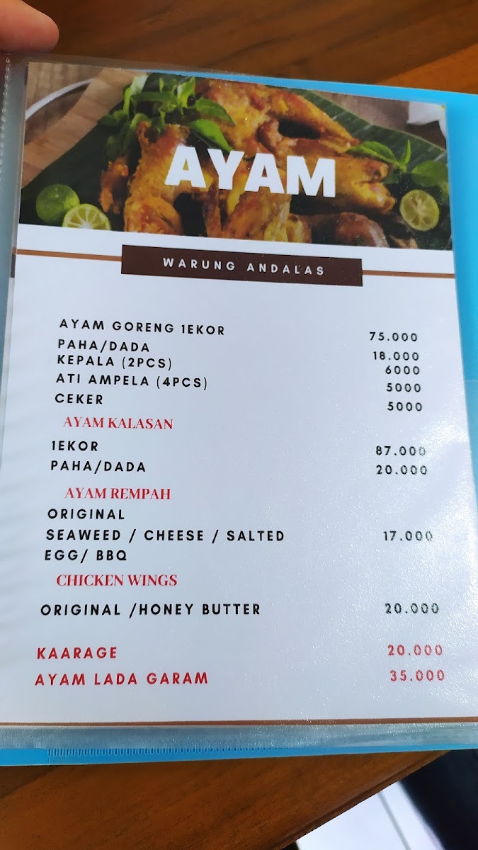 Menu Warung Andalas-3