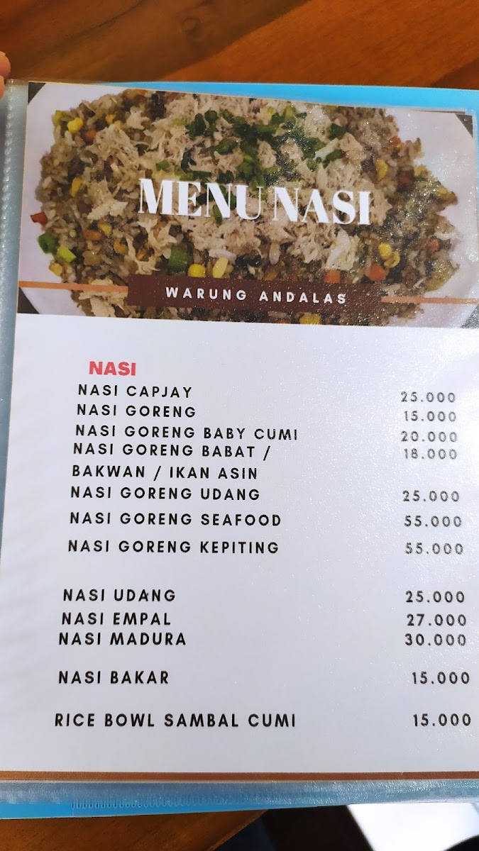 Menu Warung Andalas-4