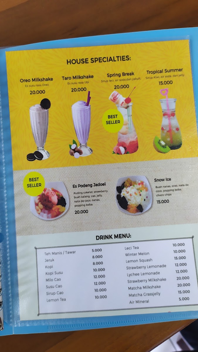 Menu Warung Andalas-7