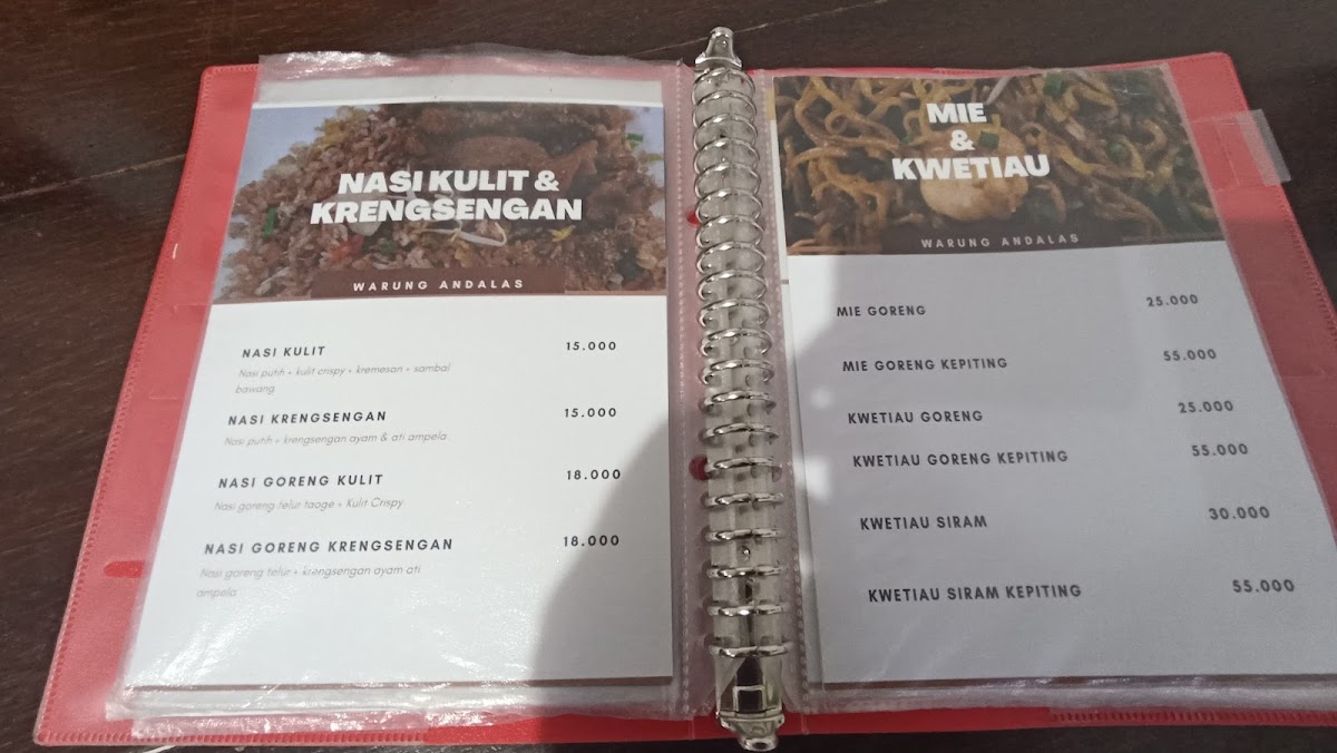 Menu Warung Andalas-8