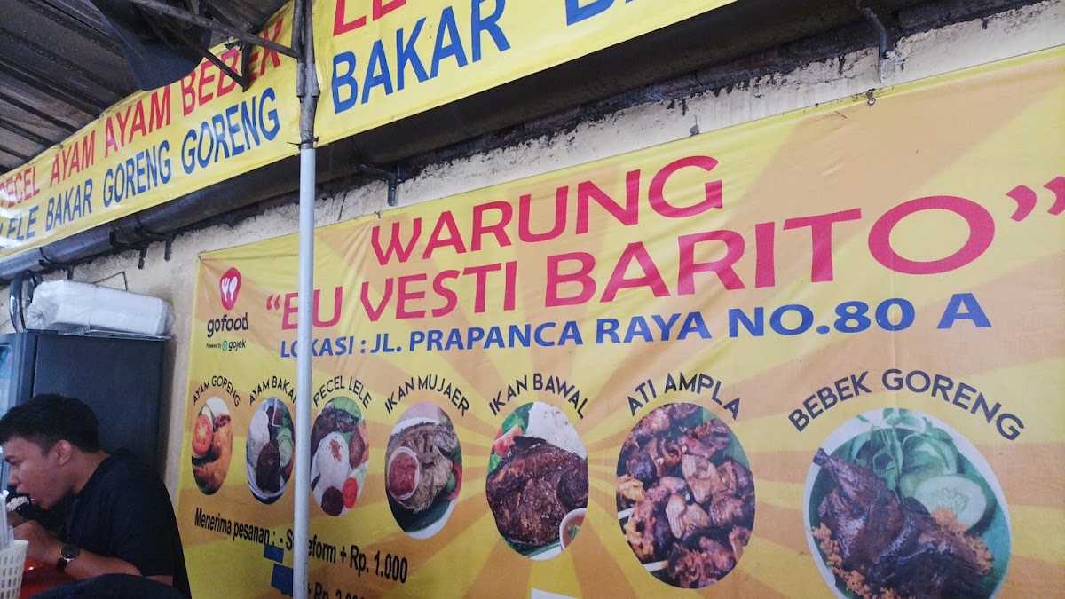 Menu Warung Bu Vesti Barito-5