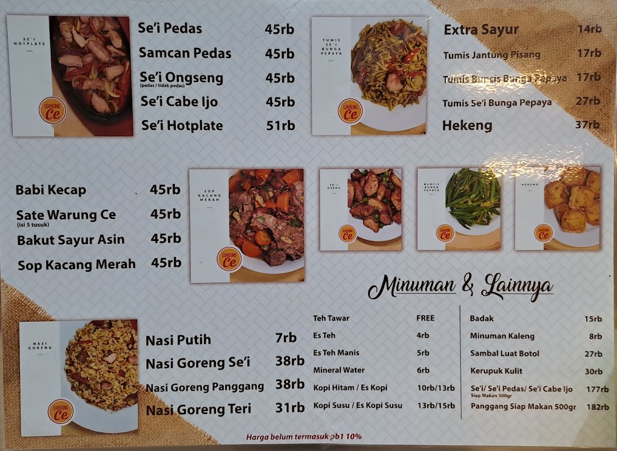Menu Warung Ce-3