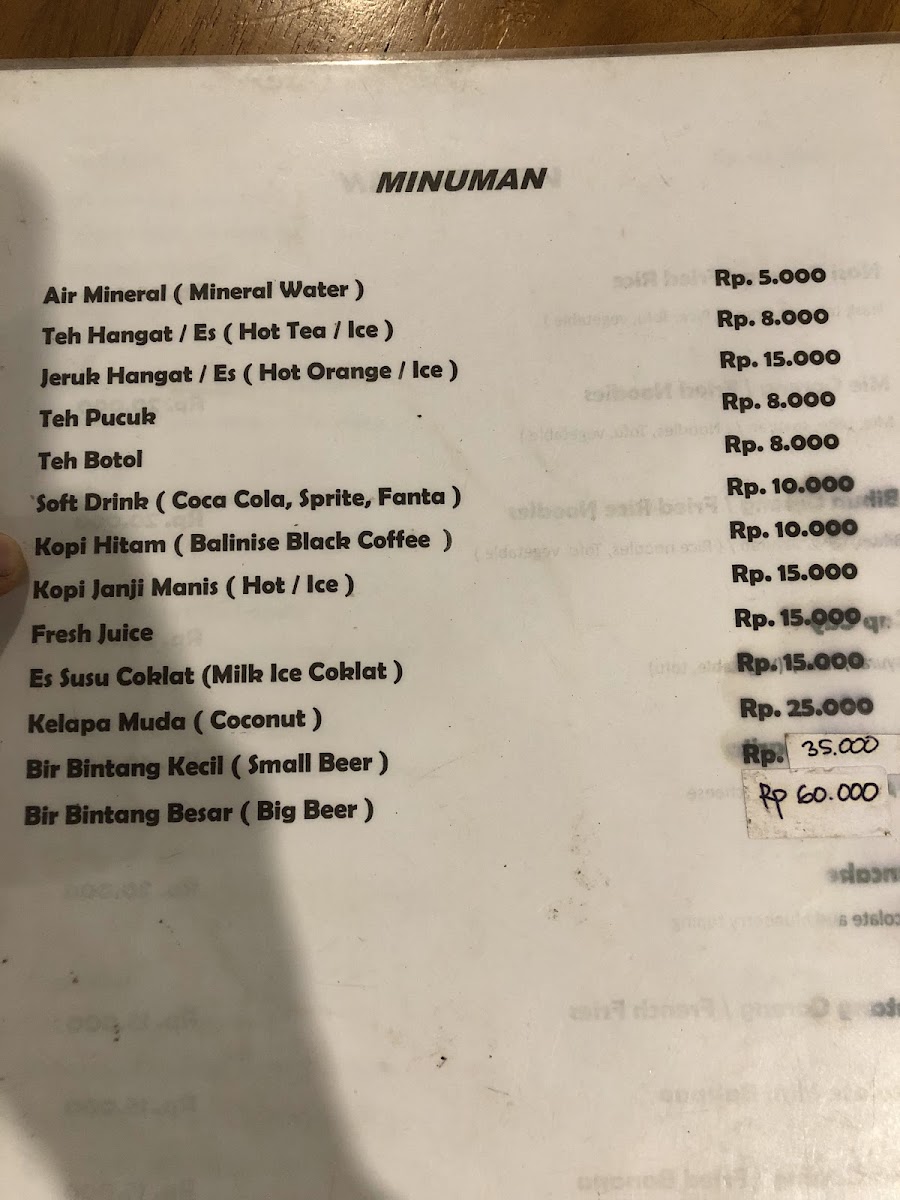 Menu Warung Janji Setia Sanur-9