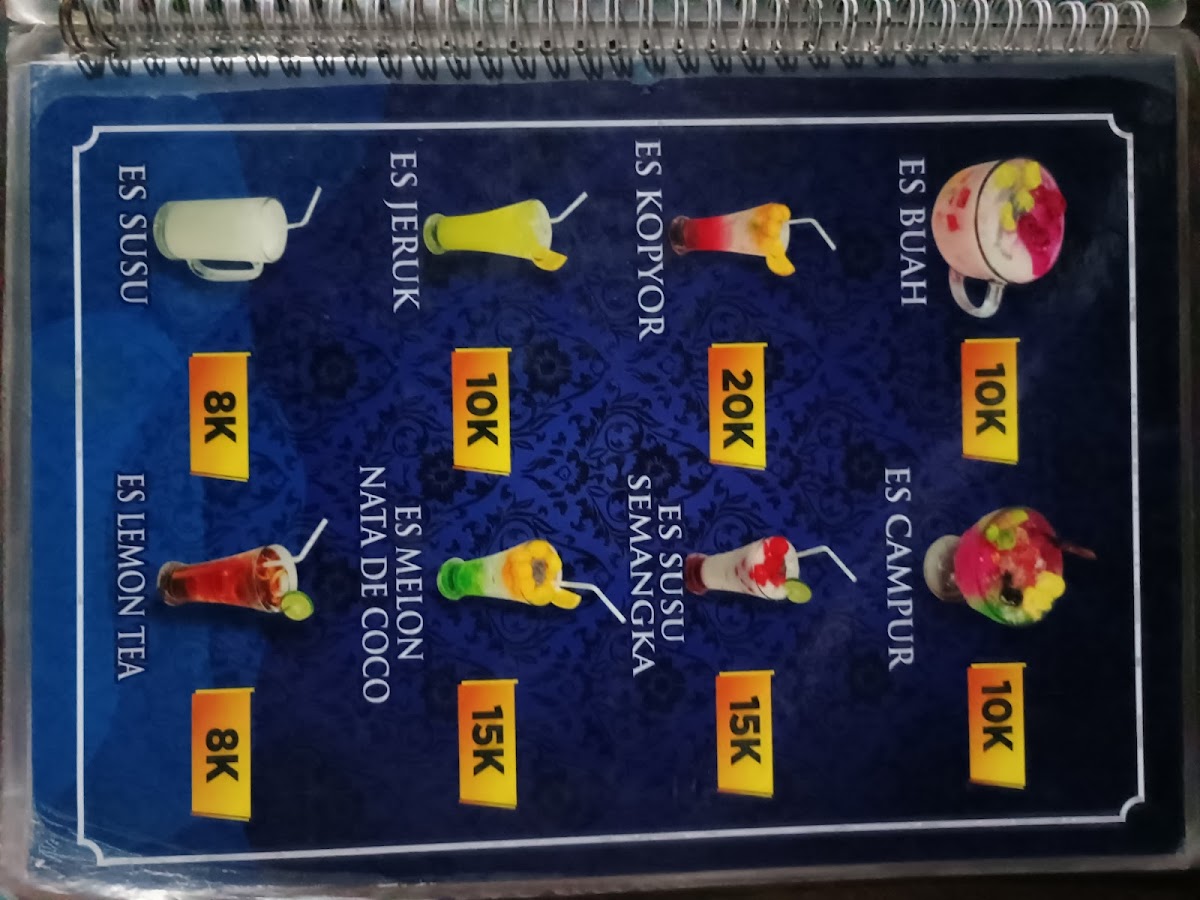 Menu Warung Lesehan Sari Baruna Pasinggahan-3