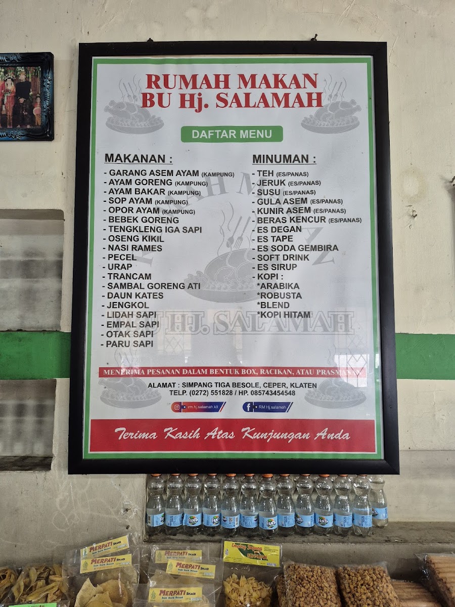 Menu Warung Makan Bu Hj. Salamah-4