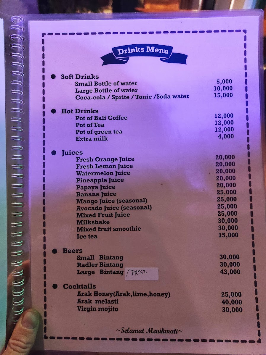 Menu Warung Melasti-6