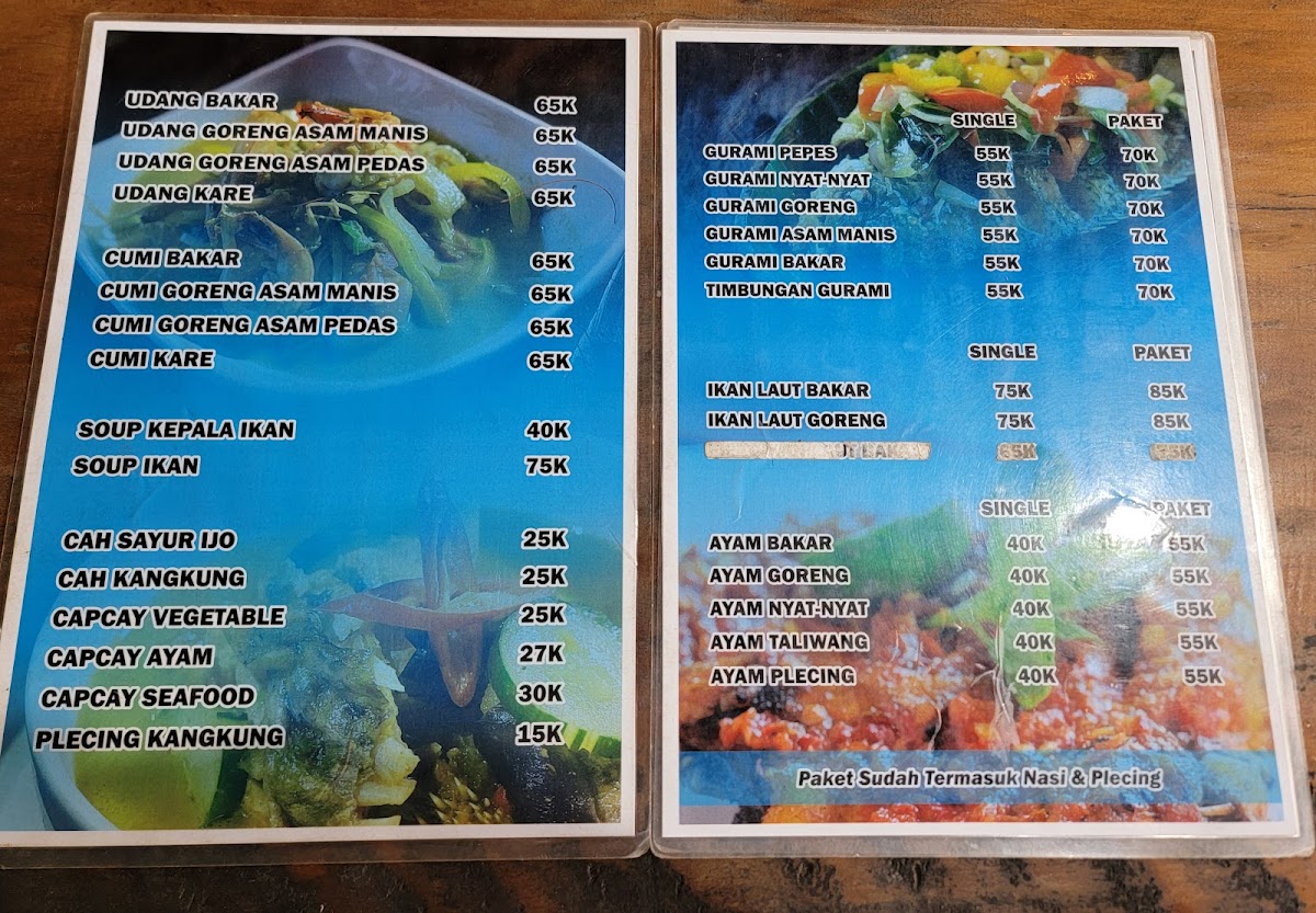 Menu Warung Mina Candidasa-1