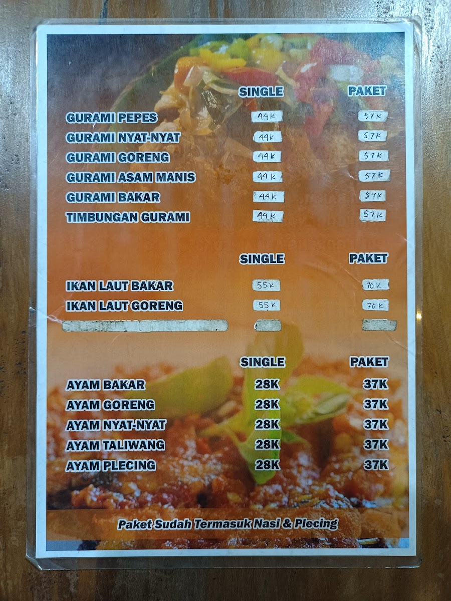 Menu Warung Mina Candidasa-3