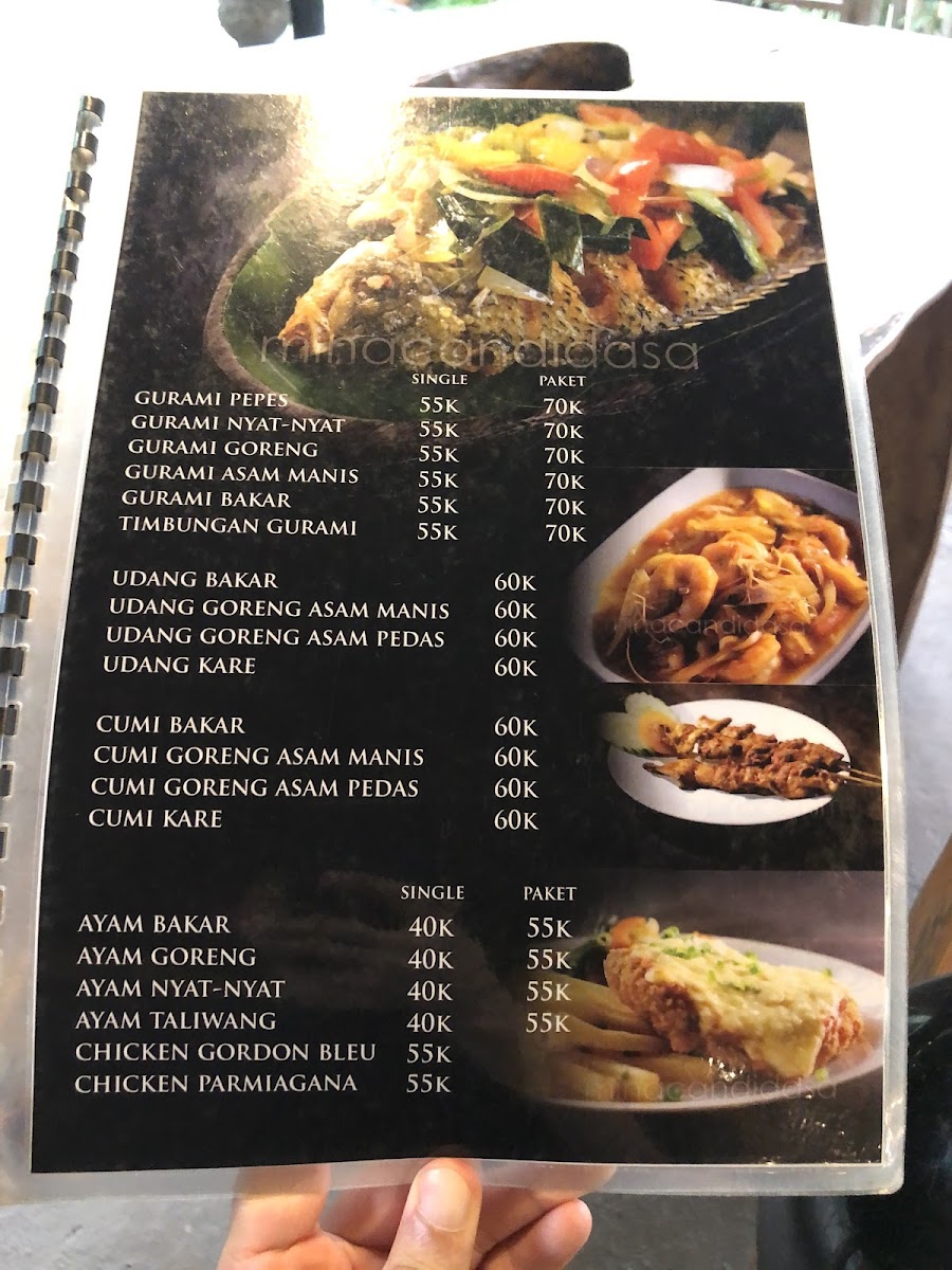 Menu Warung Mina Candidasa-7