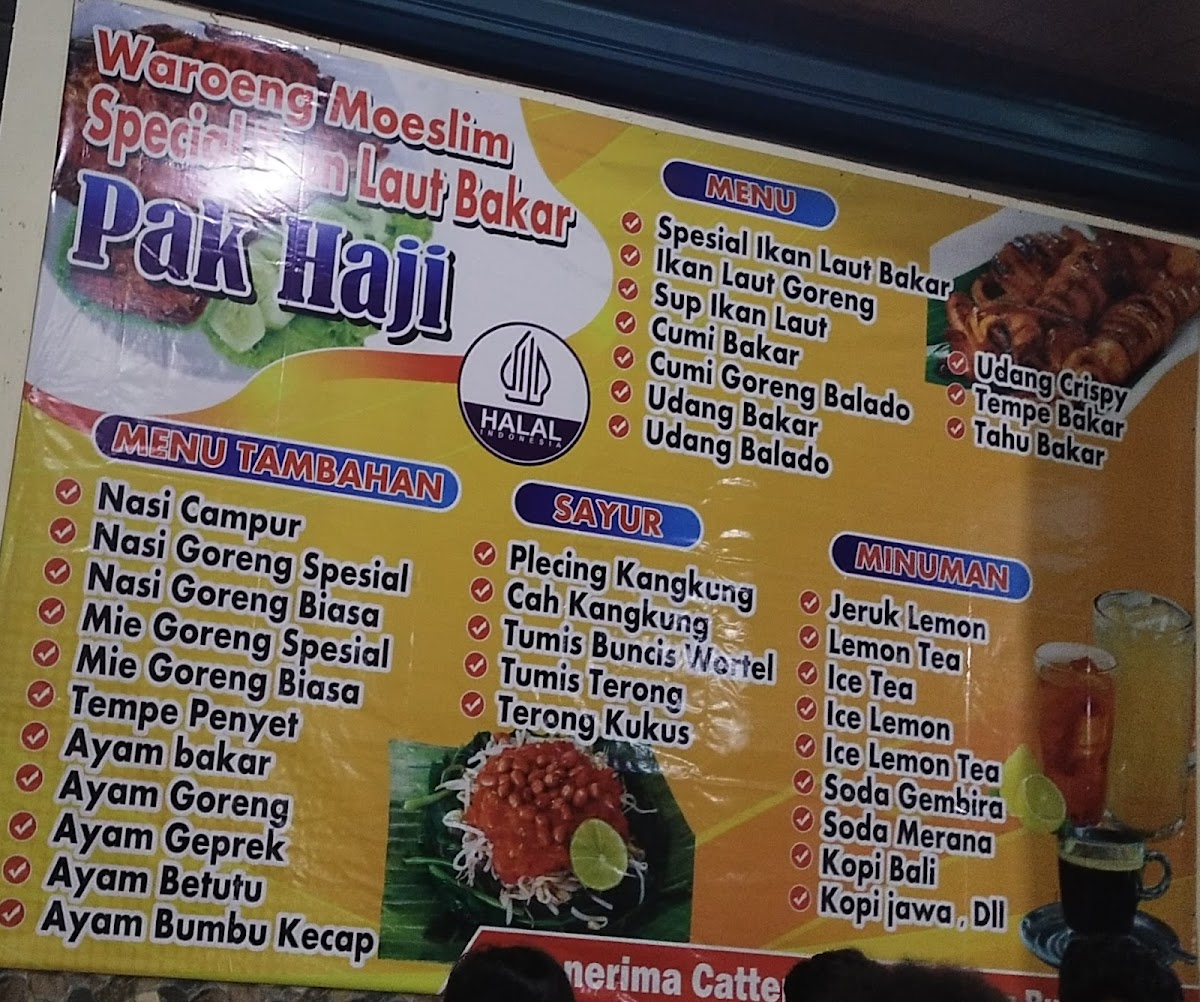 Menu Warung Muslim Pak Haji-1
