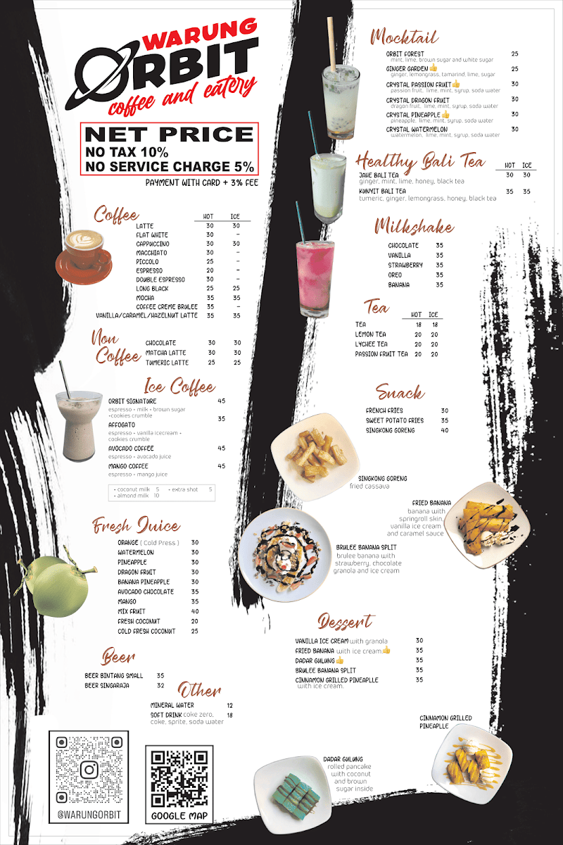Menu Warung Orbit (Thai, Chinese, Indonesian Food)-1