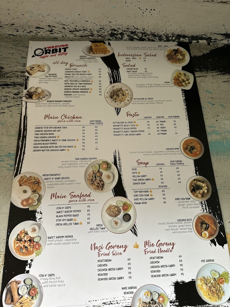 Menu Warung Orbit (Thai, Chinese, Indonesian Food)-5