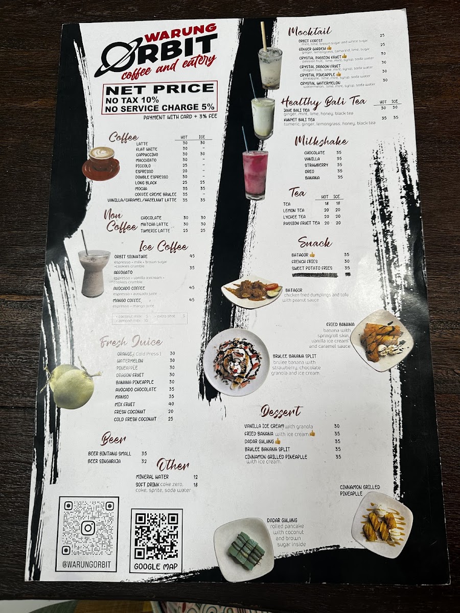 Menu Warung Orbit (Thai, Chinese, Indonesian Food)-8