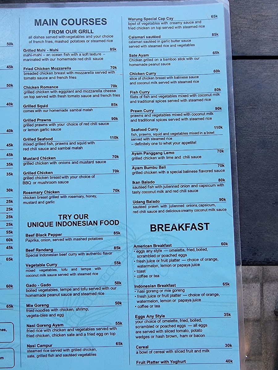 Menu Warung Pantai-6