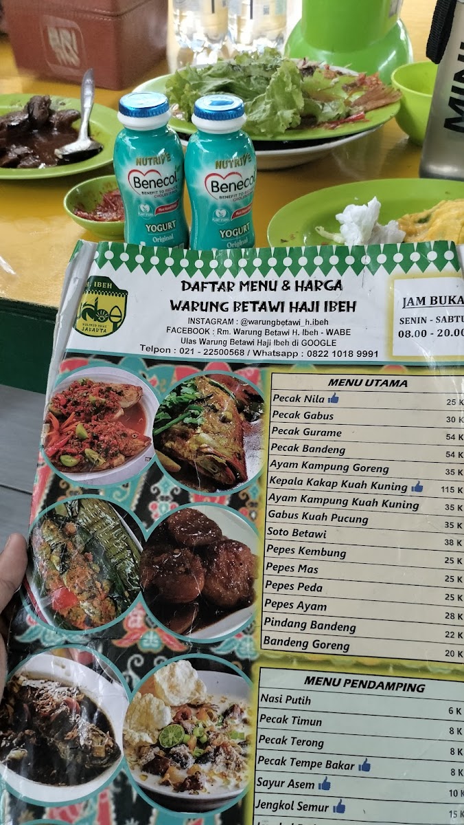 Menu Warung Pecak Betawi - H. Ibeh-7