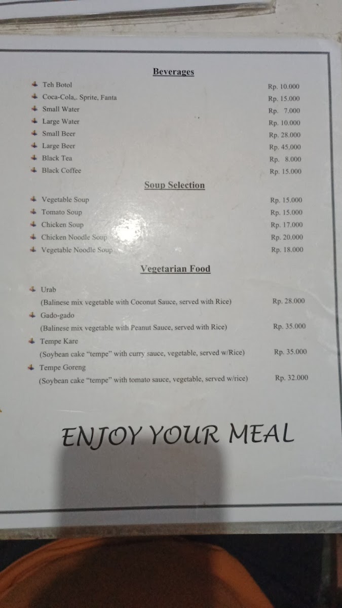 Menu Warung Sen San-10