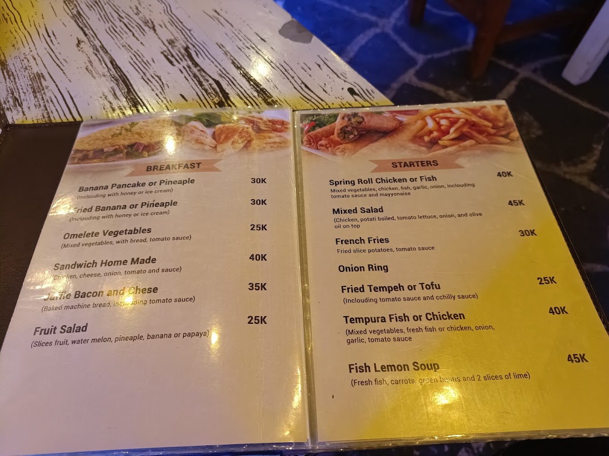 Menu Warung Srikandi /pacha Beach-1