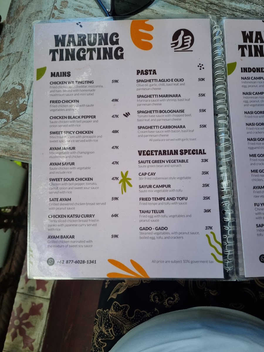 Menu Warung Ting Ting-10