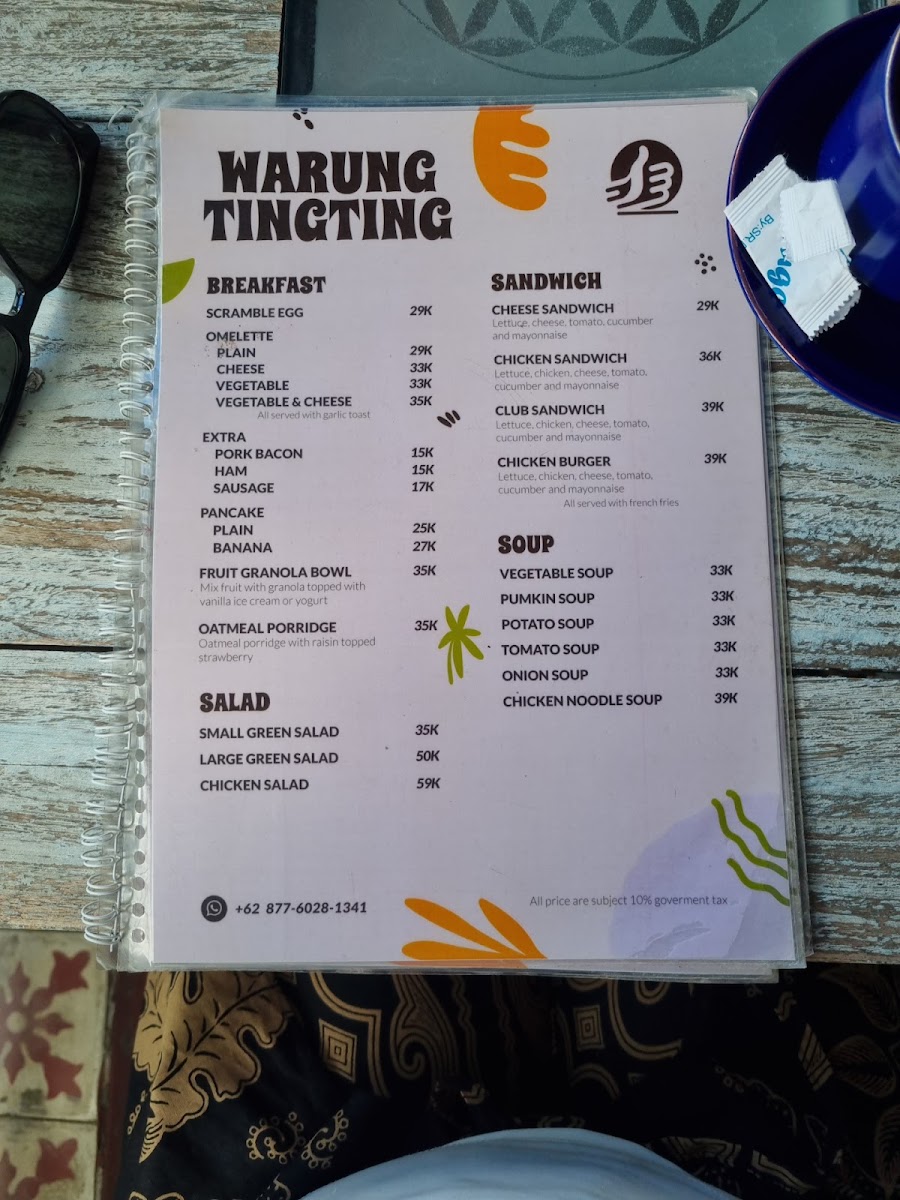 Menu Warung Ting Ting-7