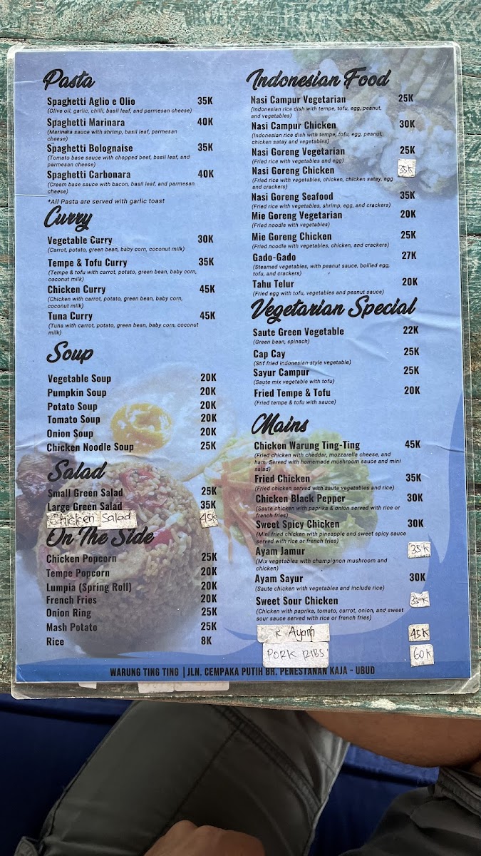 Menu Warung Ting Ting-9