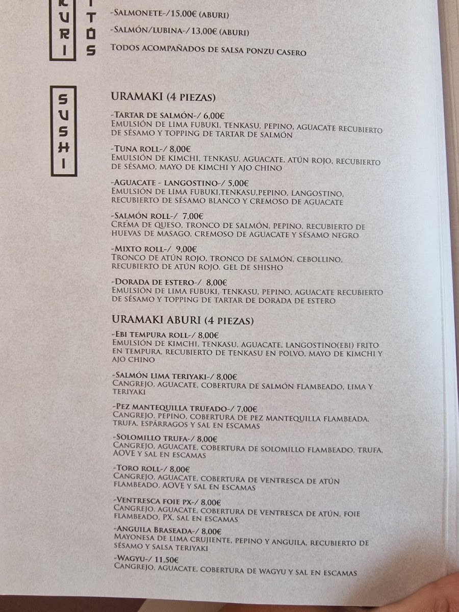 Menu Wasabi Restaurante-8