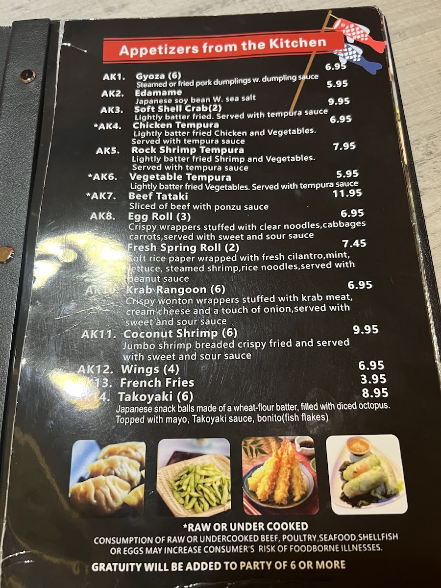 Menu Wasabi Sushi And Bar-2