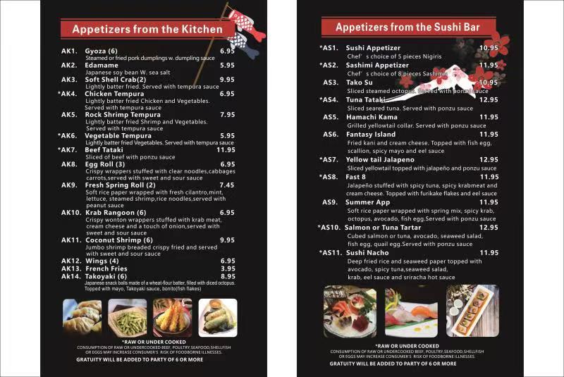 Menu Wasabi Sushi And Bar-6