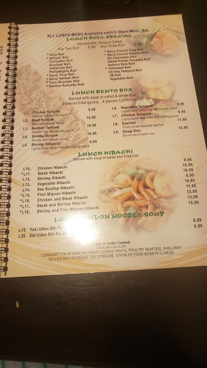 Menu Wasabi Sushi & Thai-6