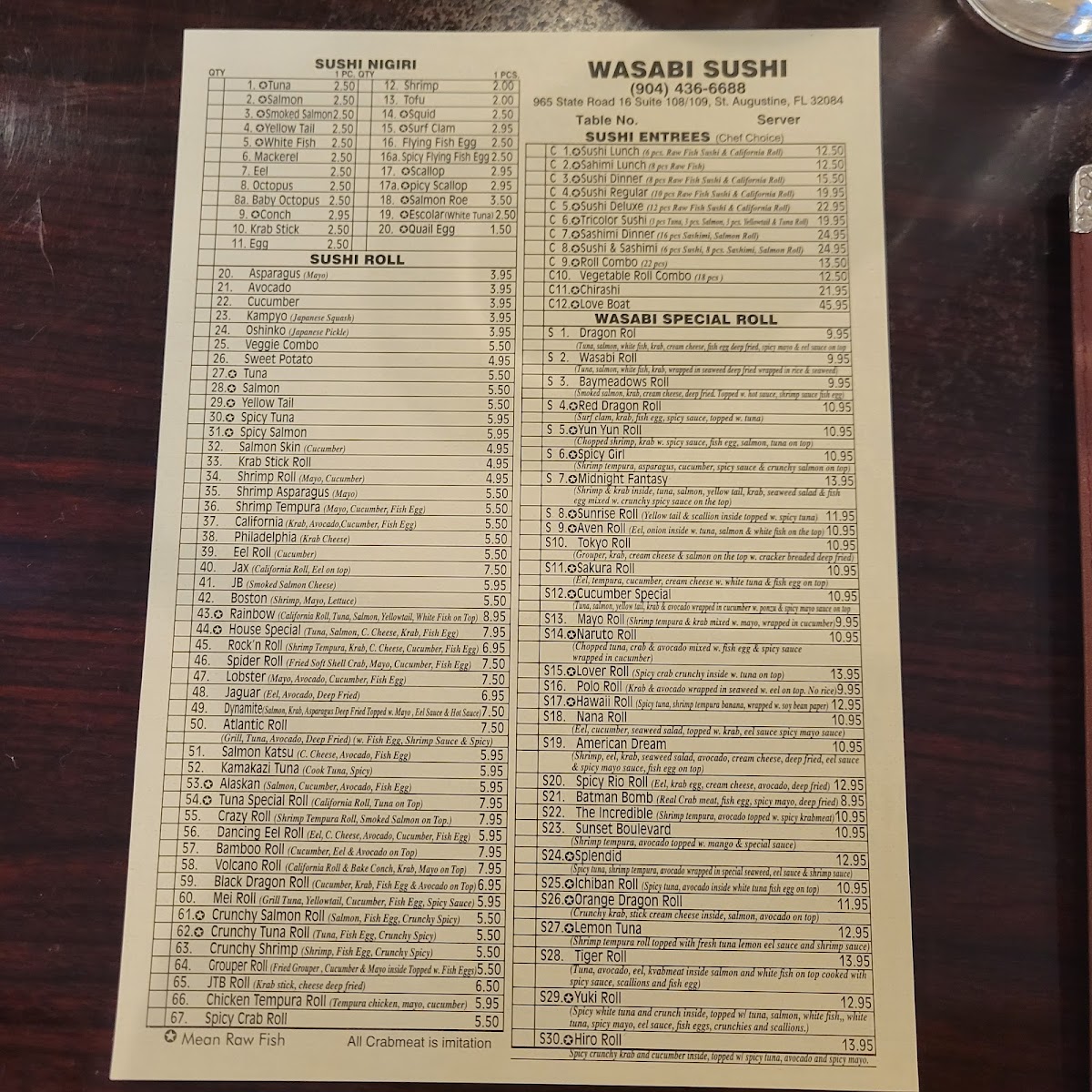 Menu Wasabi-1