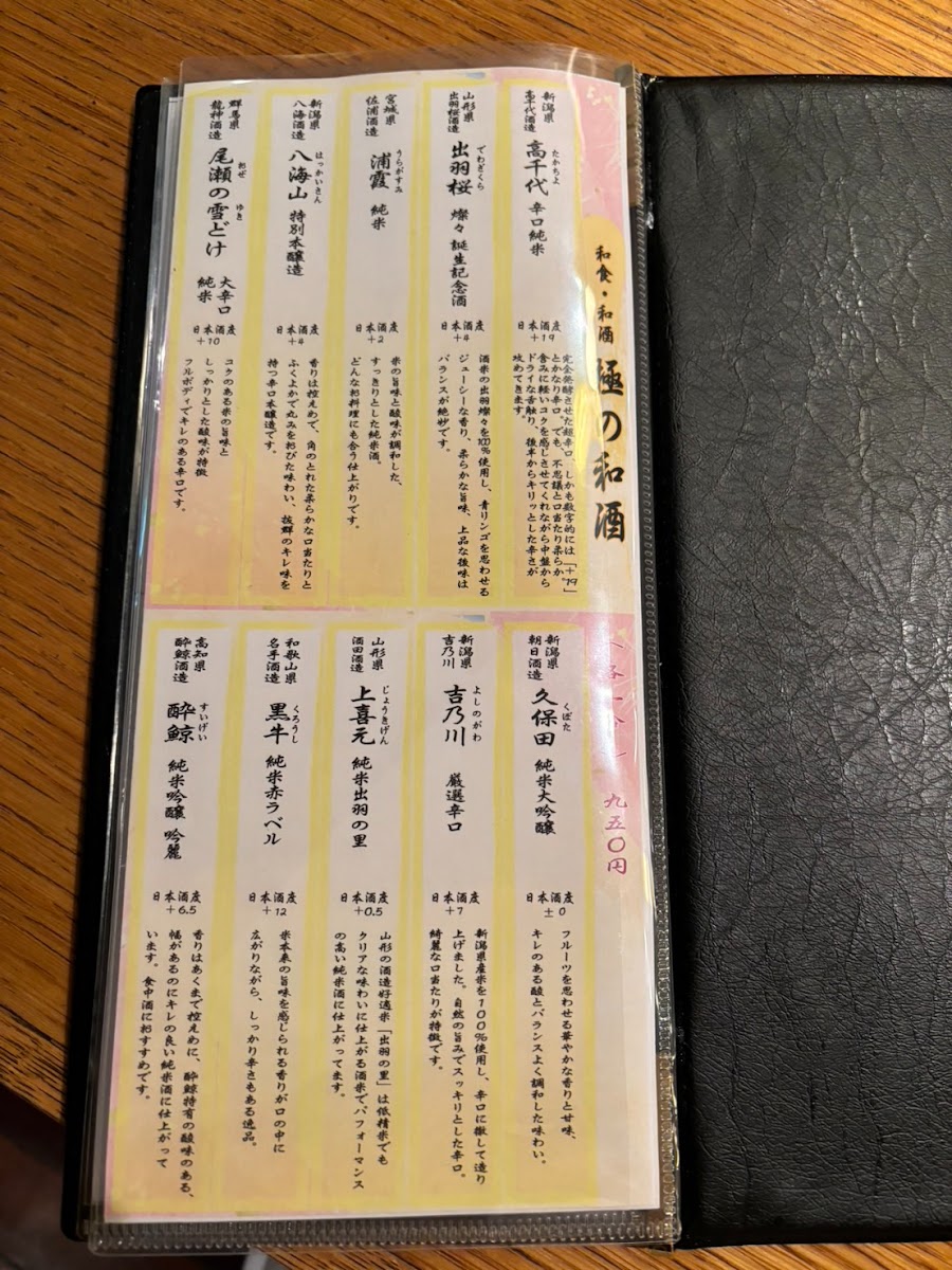 Menu Washoku Sake Kiwami-4