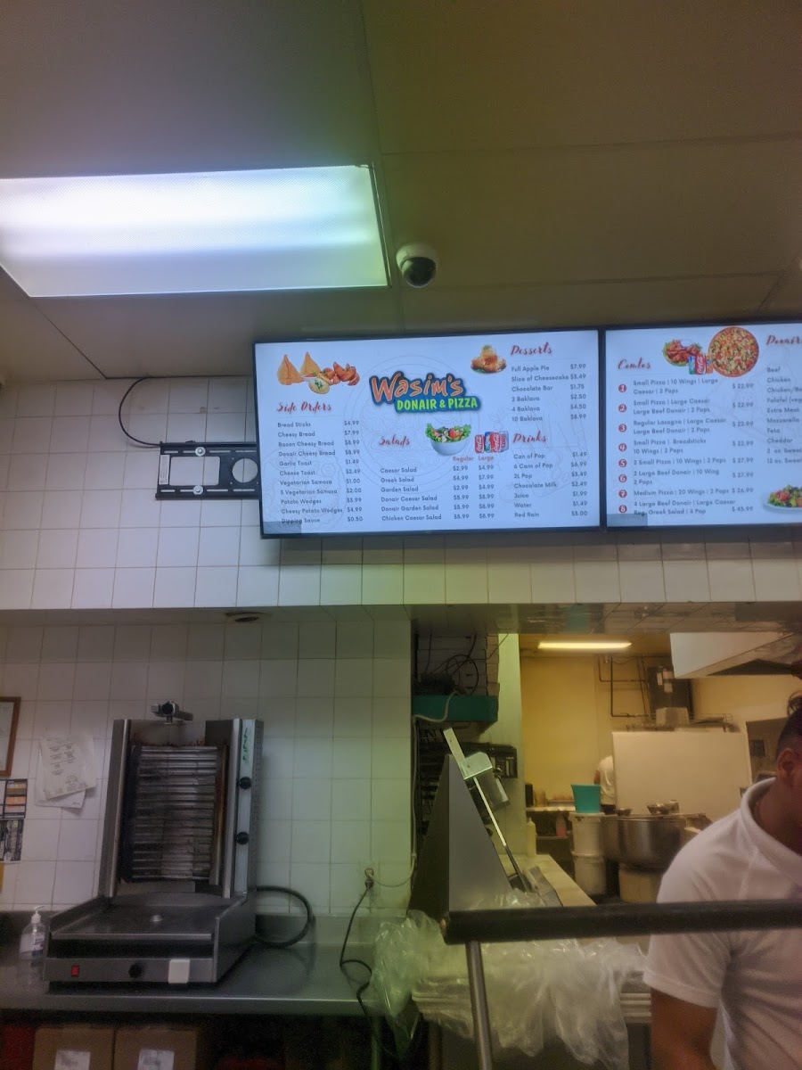 Menu Wasim's Donair & Pizza-10