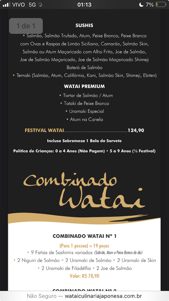 Menu Watai Culinária Japonesa-1