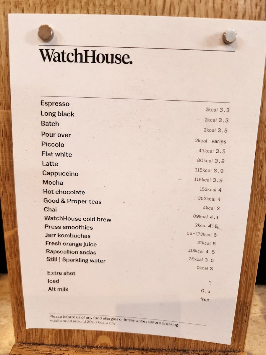 Menu Watchhouse Bermondsey-1